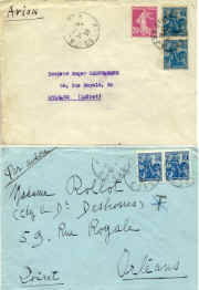 Lettres par avion Jeanne 257
