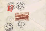 Lettre taxée autriche Jeanne 257